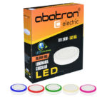 PANEL LED CIRCULAR LUZ DIA - COLORES