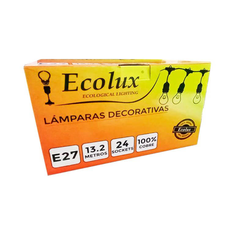 GUIRNALDA DE 24 SOCKETS ECOLUX Corporación Abatron