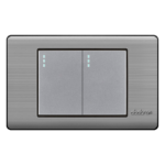 INTERRUPTOR CONMUTACIÓN DOBLE EMPOTRAR - PLATINIUM