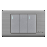 INTERRUPTOR TRIPLE EMPOTRAR - PLATINIUM