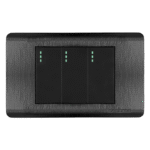 INTERRUPTOR TRIPLE EMPOTRAR - PLATINIUM