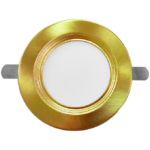 SPOTLIGHT LED 7W BORDE DORADO