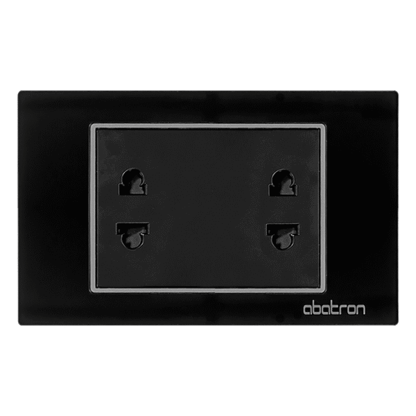 TOMACORRIENTE DOBLE EMPOTRAR - PLATINIUM