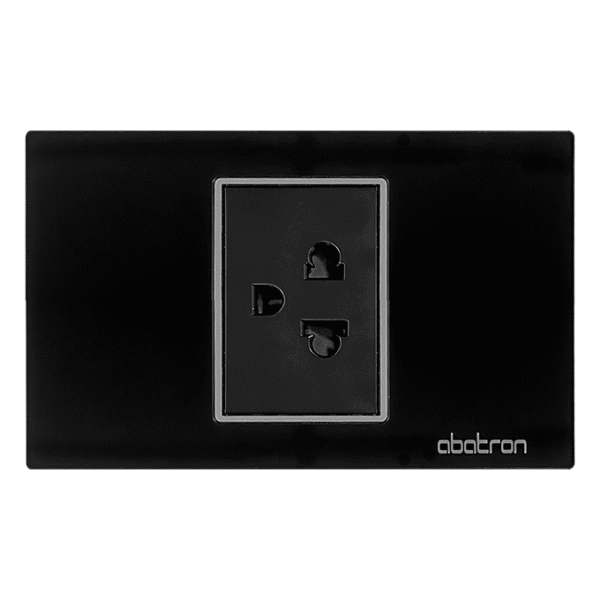 TOMACORRIENTE SIMPLE CON TIERRA EMPOTRAR - PLATINIUM