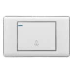 INTERRUPTOR PULSADOR PARA TIMBRE EMPOTRAR - PLATINIUM
